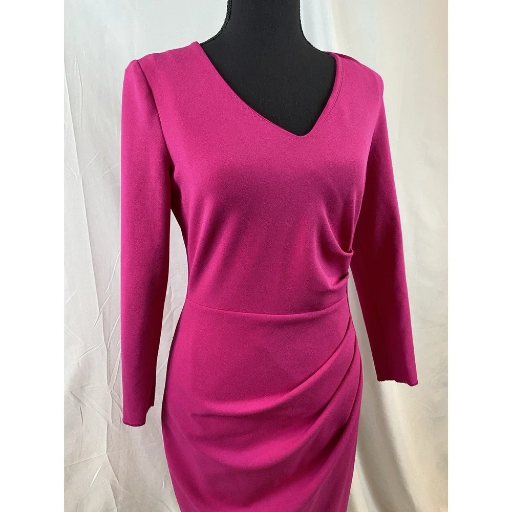 NYDJ Rosella Stretch Crepe Sheath Dress Women's Size‎ 2